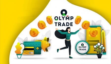 Geld abheben und einzahlen bei Olymp Trade