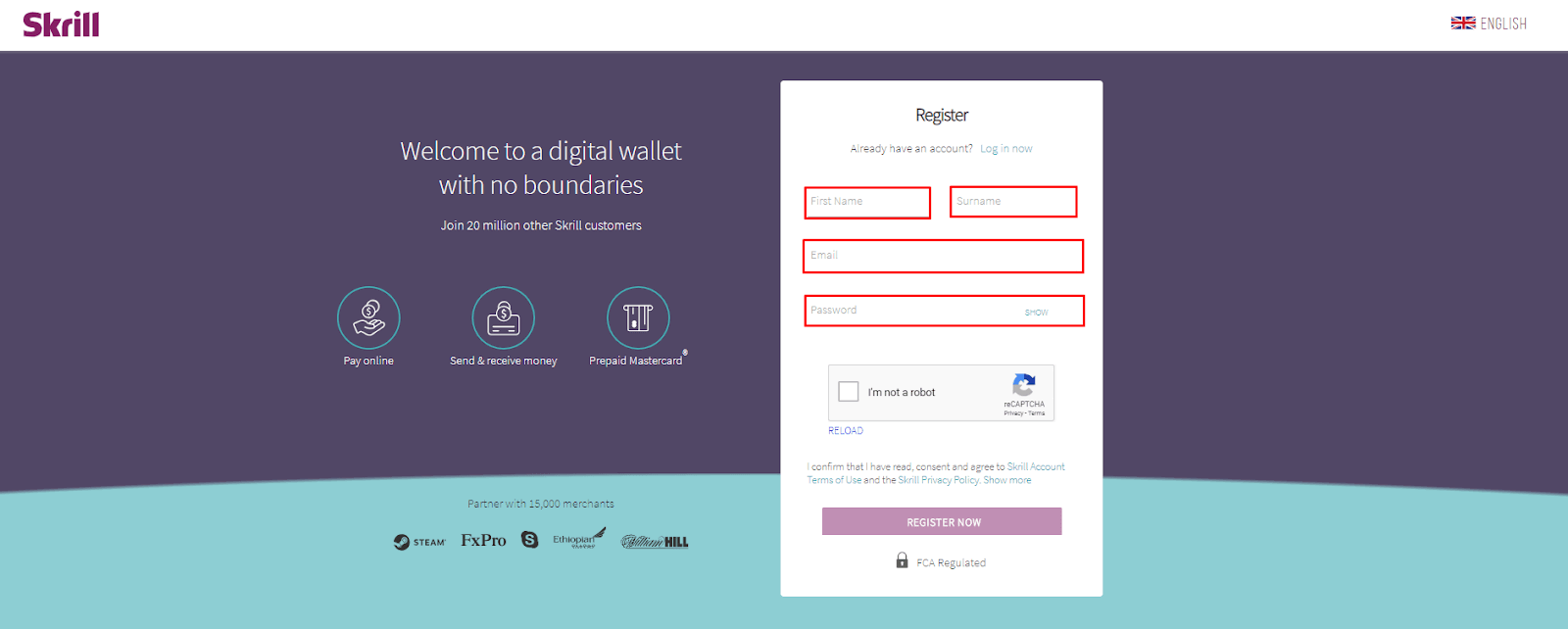 Kif tiddepożita u tirtira l-flus minn Olymptrade bi Skrill E-Wallet