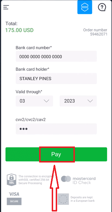 كيفية إيداع الأموال في Olymptrade عبر البطاقات المصرفية (Visa، Mastercard، JCB، Discover Card) كيفية إيداع الأموال في Olymptrade عبر البطاقات المصرفية (Visa، Mastercard، JCB، Discover Card)