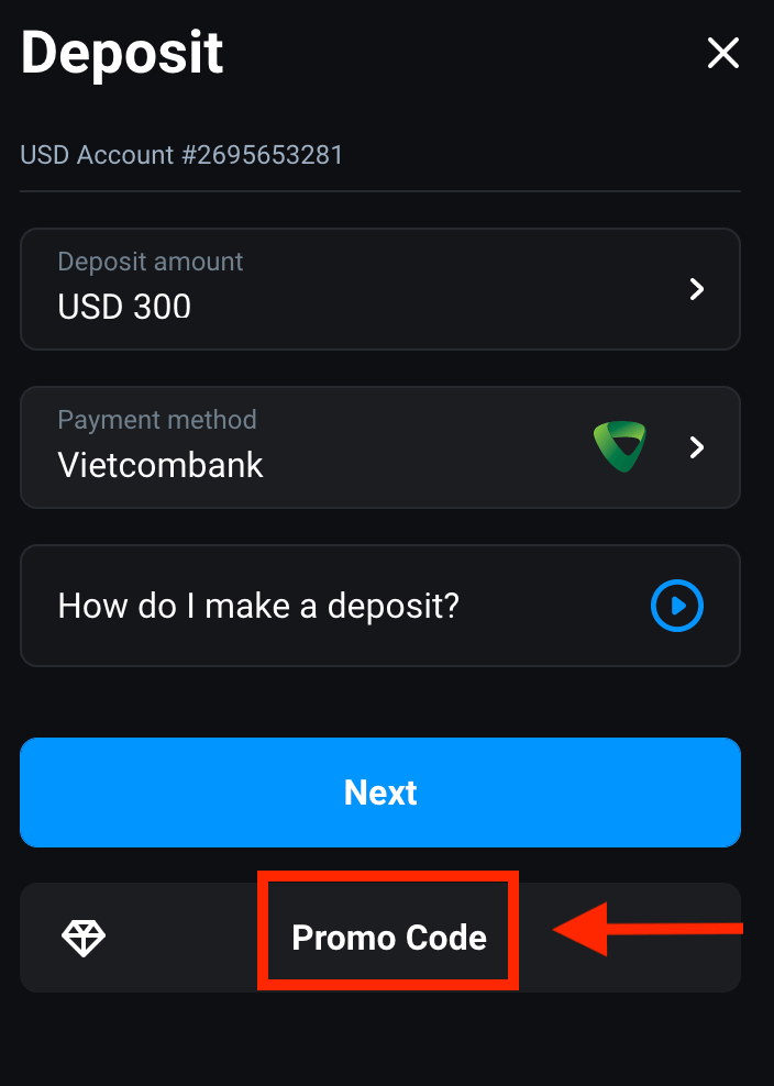Como depositar dinheiro na Olymptrade via transferência bancária Como depositar dinheiro na Olymptrade via transferência bancária