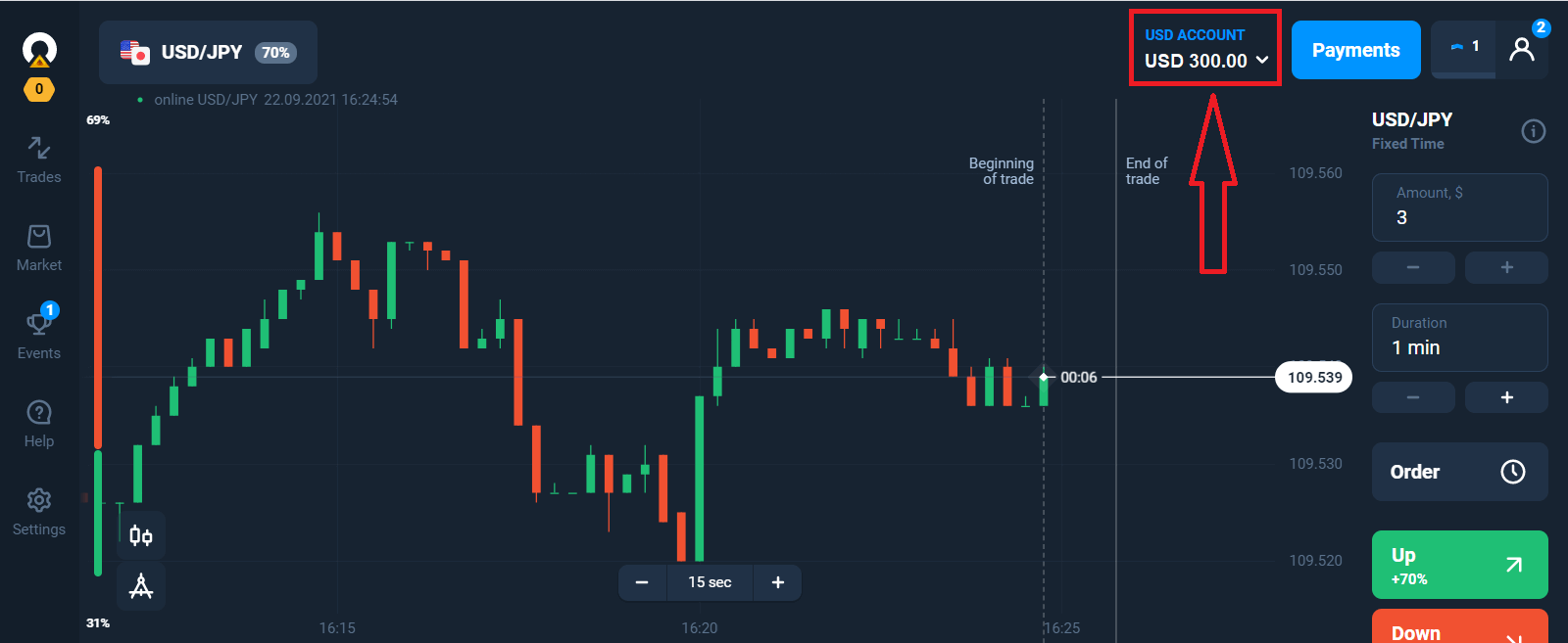 Como depositar dinheiro na Olymptrade via criptografia (Bitcoin, ETH, USDT, Lunu Crypto Pay)