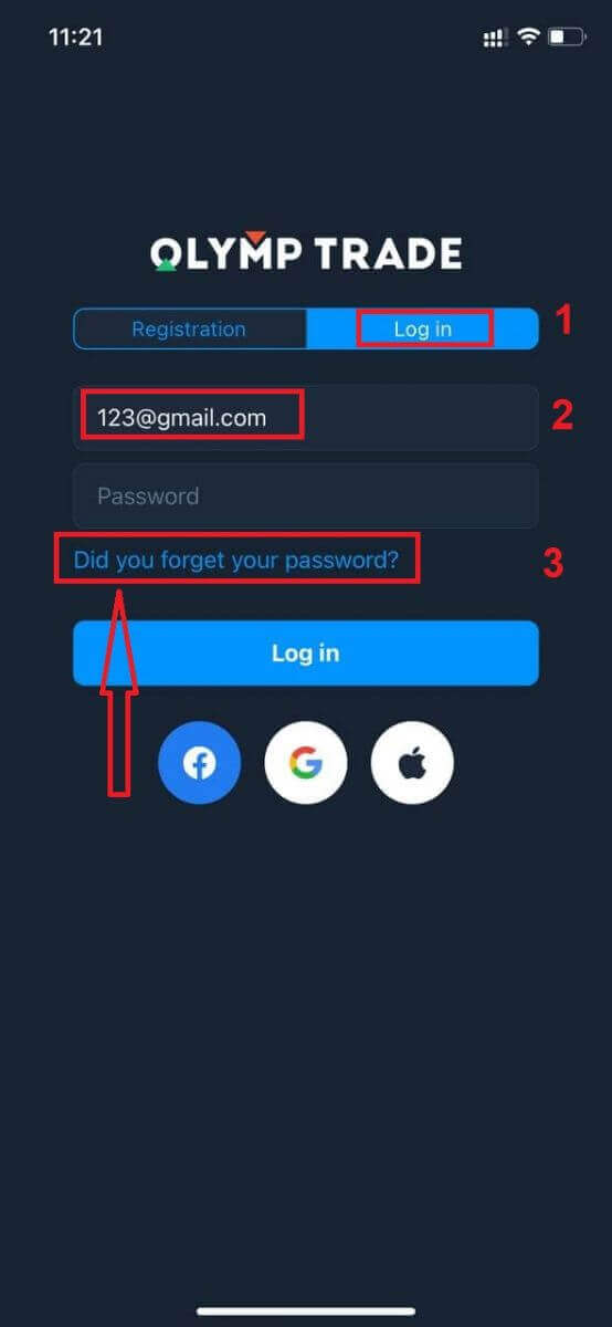 Jinsi ya Kuingia kwenye Olymptrade