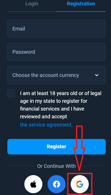 Olymptrade-də Demo Hesabını Necə Açmaq olar