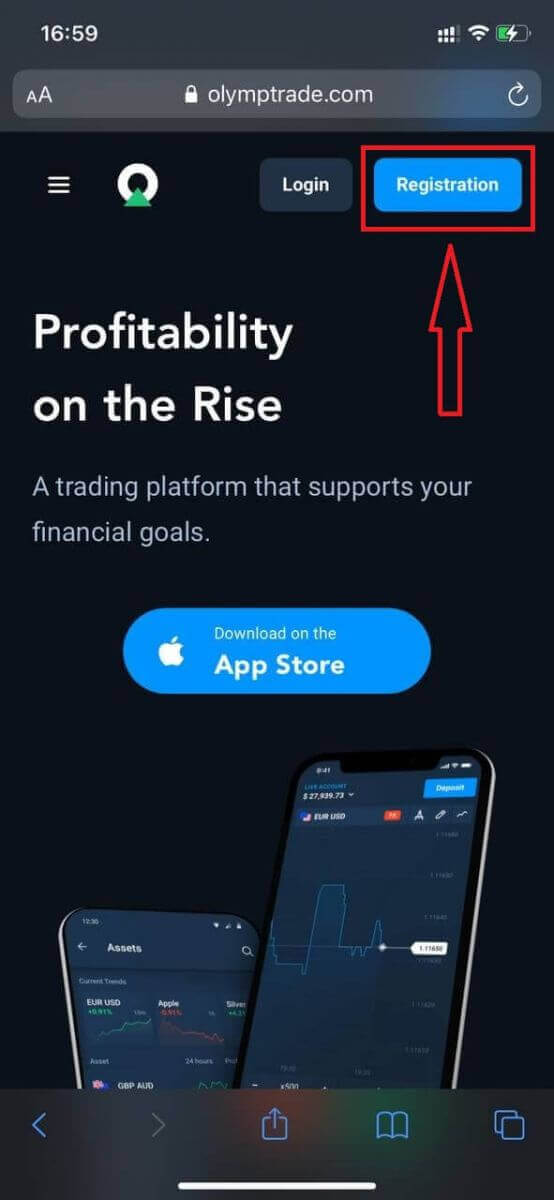 Olymptrade میں اکاؤنٹ کیسے کھولیں اور رقم جمع کریں۔ Olymptrade میں اکاؤنٹ کیسے کھولیں اور رقم جمع کریں۔