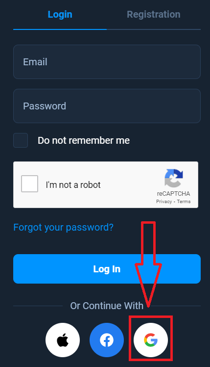 Como abrir uma conta e fazer login na Olymptrade Como abrir uma conta e fazer login na Olymptrade