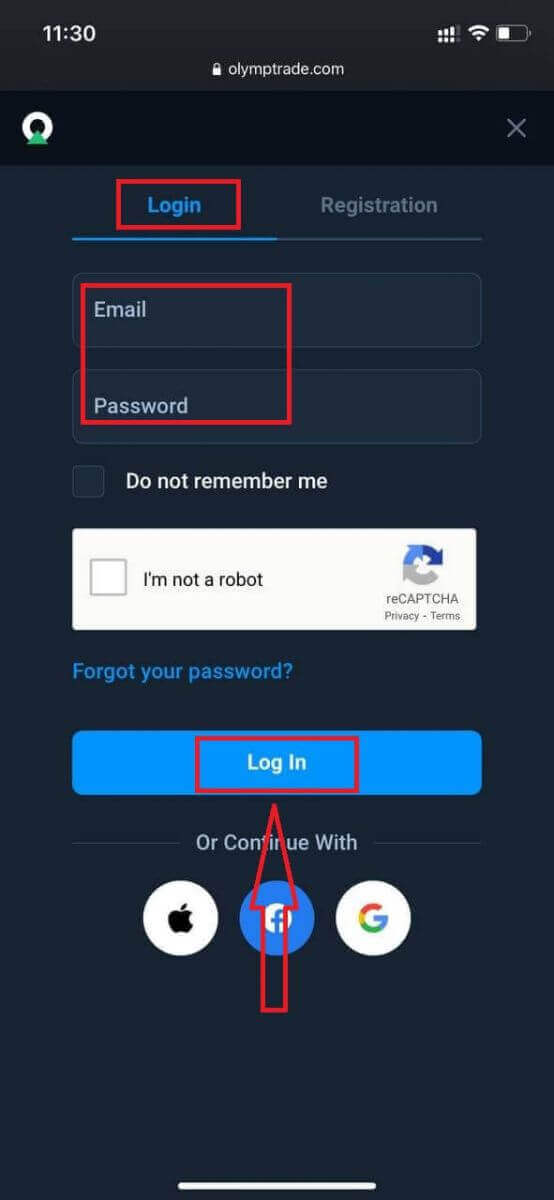 How to Sign Up and Login Account in Olymptrade How to Sign Up and Login Account in Olymptrade