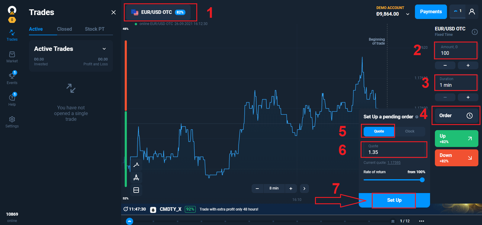 Como negociar na Olymptrade para iniciantes