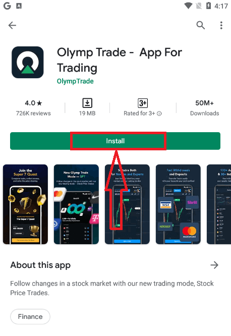 Gelida Olymptrade iyo Ganacsiga: Gelitaan Sugan iyo Ganacsi Dhigid