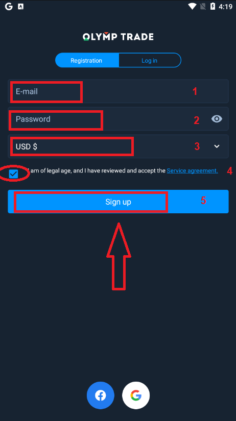 Olymptrade: Isdiiwaangeli oo Bilow ku Ganacsiga Koontada Demo Olymptrade: Isdiiwaangeli oo Bilow ku Ganacsiga Koontada Demo